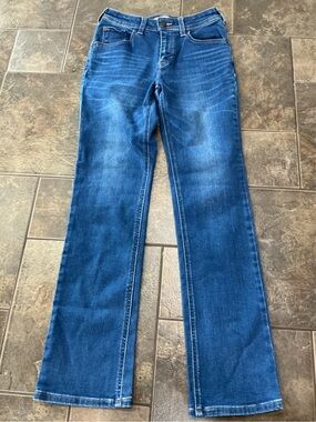 Edwin Women's Boot-Cut Jeans in Medium Blue